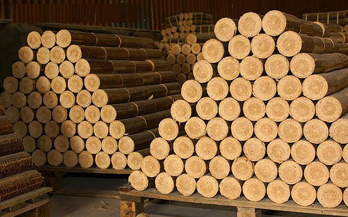 Củi mùn cưa ép tròn 90 mm